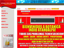 Tablet Screenshot of botanicaatahualpa.com